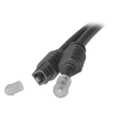 2m TosLink to Mini Optical SPDIF Digital Optical Cable - Black